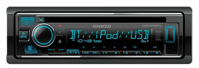 Автомагнитола Kenwood KDC-BT660U