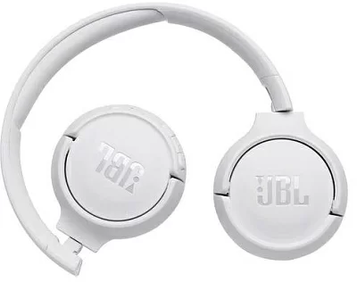 JBL T500 BT наушники накладные с микрофоном: BT 4.1, до 16 часов, цвет белый