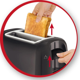 Тостер Moulinex LT160830 720Вт черный