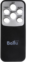 Вентилятор напольный Ballu BFF-807 45Вт скоростей:3 ПДУ черный