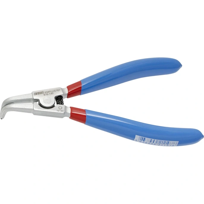 Съёмник наружных стопорных колец с загнутыми губками Unior 140 мм, 3-10 мм 3838909211954