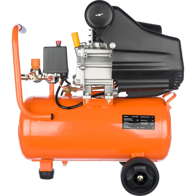 Поршневой масляный компрессор Gigant (24 л; 8 бар; 240 л/мин) LAS 24/1500