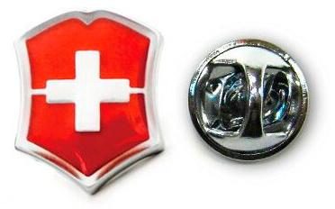 Значок Victorinox красный [4.1888]