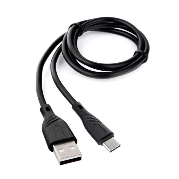 Cablexpert Кабель USB2.0 AM/Type-C, 3А, QC3.0, Mobile1, 1м, черный, коробка CCB-USB2-AMCMO1-1MB