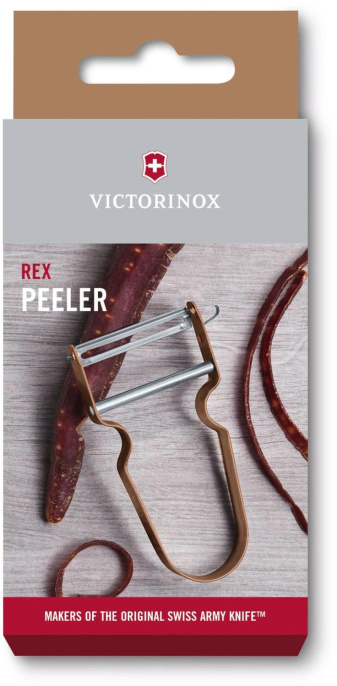 Овощечистка для овощей и фруктов Victorinox Rex, бежевый [6.0900.12]
