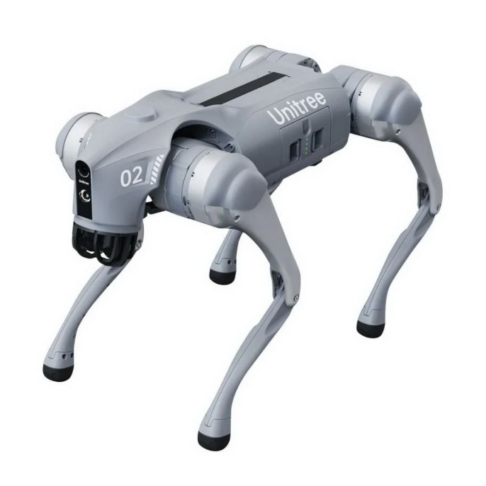 Бионический четырехопорный робот бренда Unitree модели Go2 версии AIR