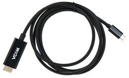 Кабель-адаптер USB 3.1 Type-Cm -- HDMI A m 3840x2160@30Hz, 1.8m VCOM CU423C CU423C-1.8M