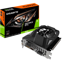 Видеокарта NVIDIA GeForce Gigabyte GTX 1650 GV-N1656OC-4GD 4Gb DDR6 DVI+HDMI+DP RTL