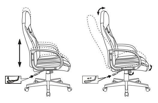 Кресло игровое ZOMBIE RUNNER, на колесиках, экокожа, белый/голубой [zombie runner white]