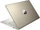 Ноутбук HP Pavilion 13-bb0019ur 13.3" FHD, Intel Core i3-1115G4, 8Gb, 256Gb SSD, no ODD, FreeDOS, золотистый