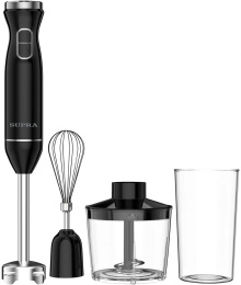 Блендер Supra HBS-1012,  погружной,  черный/серебристый