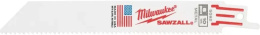 Полотно Milwaukee Sawzall 150x2.5/1.8 5 шт 48475292 длина: 150мм, двойной угол наклона снижает нагрузку на зубья для более длительного срока службы, универсальные, могут резать: дерево, древесину с гвоздями, композитные материалы, пластик, черные и цве