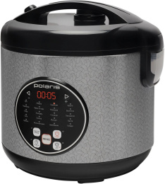 Мультиварка Polaris PMC 0365AD 3л 550Вт серебристый/черный