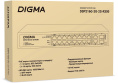 Коммутатор Digma DSP216G-2G-2S-R300, неуправляемый
