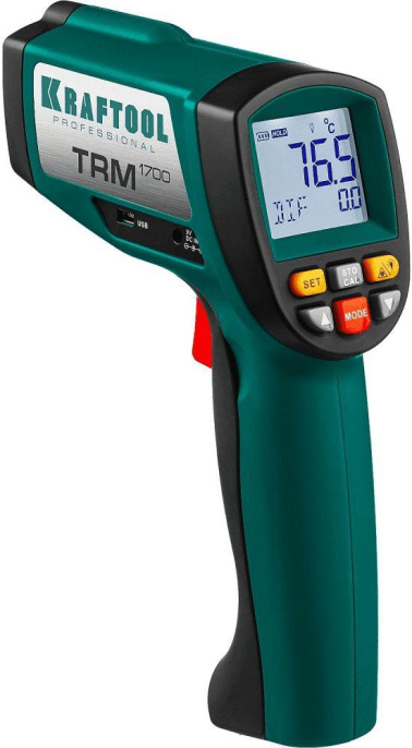 Пирометр Kraftool 45701-1650, инфракрасный