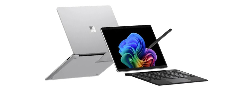 Microsoft презентовала новый планшет и ноутбук Surface с чипами Intel