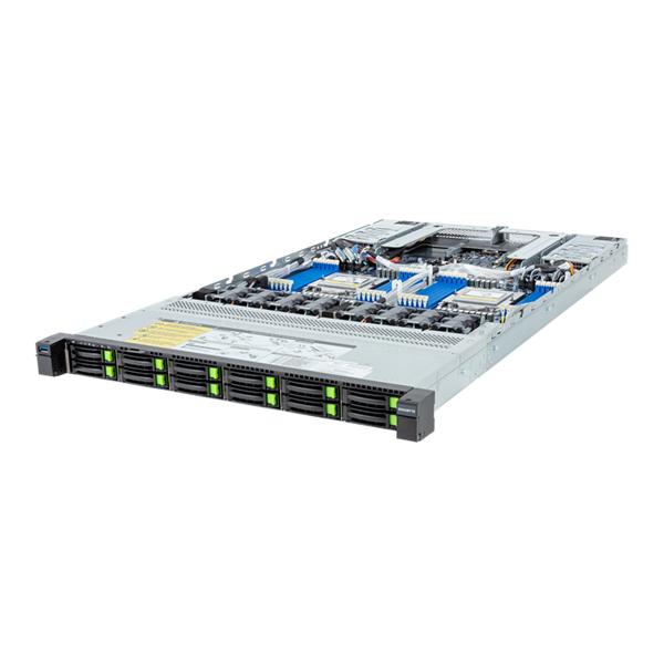 Шасси серверное Gigabyte Server Platform R183-Z94 Rev.3x / 1U / 2xAMD 9004/9005 / 2xHS / 24xDIMM / 12xSFF NVME/SAS/SATA + 3xM.2 PCIe Gen3 / 2x1GbE / 2xOCP 3.0 / 2xFHHL / 2x1600W / Rails / 1Y (R183-Z94-AAV1)