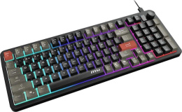 Клавиатура MSI Forge GK110, USB, мембранная, черный/серый [s11-04ru258-hh9]