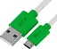 GCR QC Кабель 1.0m MicroUSB, быстрая зарядка, белый TPE, зеленые коннекторы, 28/22 AWG, GCR-52478 GCR QC Кабель 1.0m MicroUSB, быстрая зарядка, белый TPE, зеленые коннекторы, 28/22 AWG, GCR-52478