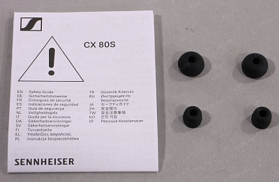 Наушники с микрофоном Sennheiser CX 80S (шнур 1.2м) 508896