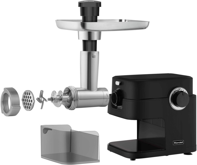 Мясорубка Rondell RDE-1453,  черный