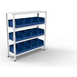 Стеллаж с ящиками IRONMEBEL Optimus-box M-СТЯ101030(2)-12.412