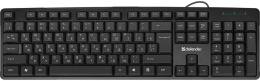 Клавиатура Defender Next HB-440, USB, мембранная, черный [45440]