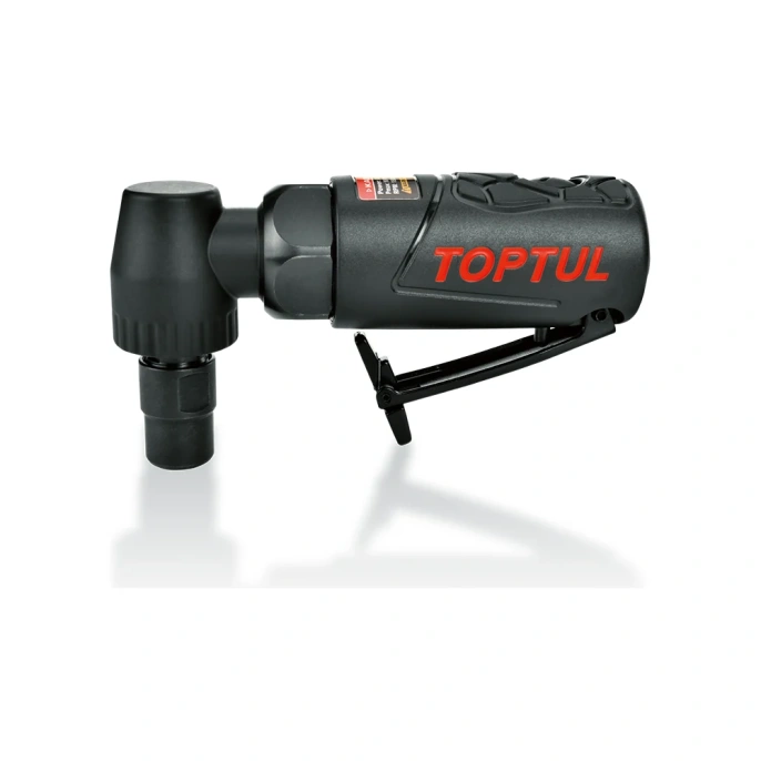 Зачистная пневматическая угловая машинка TOPTUL мини 1/4", 6 мм, 18000 об/мин KASD0818