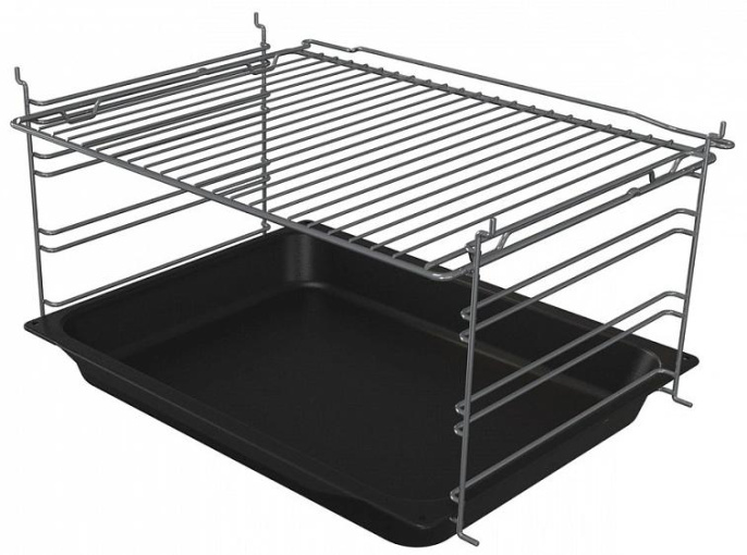 Плита Газовая Gorenje GG6A11WF белый стеклянная крышка реш.чугун