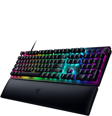 Игровая клавиатура Razer Huntsman V2 (Purple Switch) - Russian Layout Gaming Keyboard. Razer Huntsman V2 (Purple Switch) - Russian Layout Gaming Keyboard
