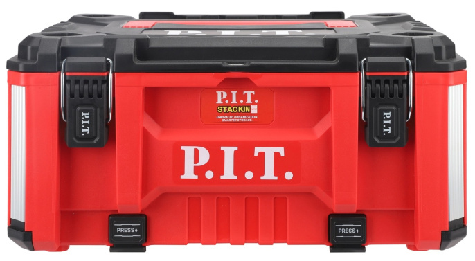 Ящик для инструментов P.I.T. HTLB02-4924 грузоподъемность: 30 кг, герметичный, материал корпуса: ABS + PP, складная рукоятка для переноски