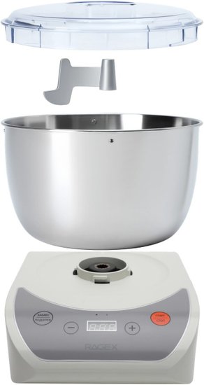 Тестомесильная машина RAGEX R2001, 5 л., 550 Вт, цвет: 105 (зефирный)