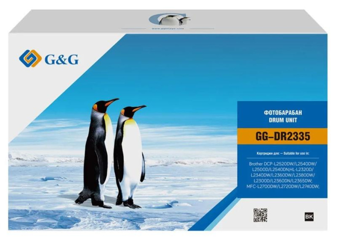 Блок фотобарабана G&G GG-DR2335 ч/б:12000стр. для L2500/2520/2540/HL2300/2340/2360/MFC2700