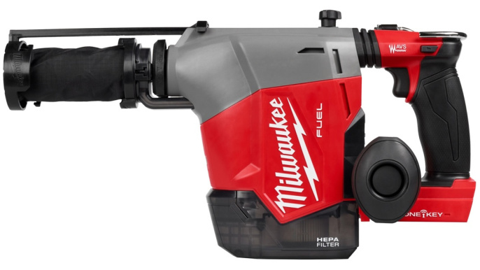 Перфоратор Milwaukee M18 FHAFOH16-0X (4933493532) (бесщеточный двигатель, патрон SDS Plus, встроенная система пылеудаления, энергия удара: 2.3 Дж,  максимальный диаметр сверления в бетоне: 16мм, без АКБ, з/у, динакейс)