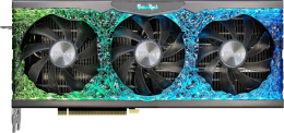 Видеокарта Palit NVIDIA GeForce RTX 3070 PA-RTX3070 GAMEROCK 8G V1 LHR 8ГБ GDDR6, LHR, Ret [ne63070019p2-1040g]