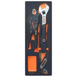 Набор шарнирно-губцевого инструмента CUSTOR 3 предмета, в ложементе VCS1/4 PRO-3-2