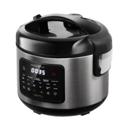 REDMOND MC128 Мультиварка, 500 Вт, 3 л, 14 программ, чёрный/ металлик