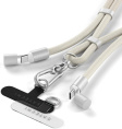 Зарядный кабель - ремень через плечо Satechi OntheGo Crossbody Lanyard Cable 60W. Длина: 1.5м. Цвет: песочный (ST-LOTGLW)