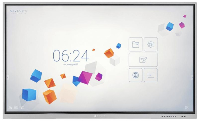 Интерактивный комплекс NexTouch Nextpanel 86 IFCCV1INT86 86" IR Android 8.0 Intel Core i5 DDR4 8Gb SSD 128Gb 4K 3840x2160 WiFi