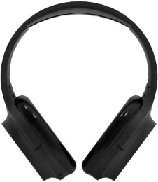 Наушники Digma BT-18, Bluetooth, накладные, черный [bt18b]