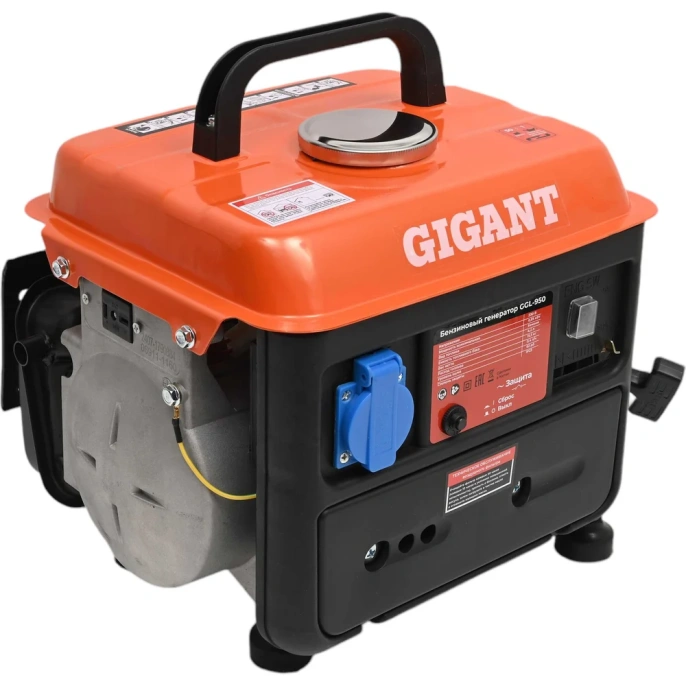 Бензиновый генератор Gigant 950 Вт; 12 В розетка GGL-950