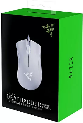 Игровая мышь DeathAdder Essential - White Ed. Razer. Razer DeathAdder Essential - White Ed. Gaming Mouse 5btn