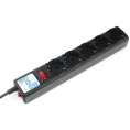 Фильтр-удлинитель Power Cube 0,5 м д/подкл. к UPS C14 , 5 розеток черный 10А/2,2кВт/ Surge protector Power Cube 0.5 m, 5 outlets BLack 10A / 2.2kVt, C14 input