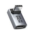 Адаптер CABLETIME CP84G (CT-OTG42-AG) USB4 Type-C OTG центральный L-образный 40 Гбит/с