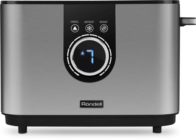 Тостер Rondell RDE-1202 920Вт серебристый
