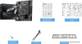 Материнская плата MSI Pro B760M-E DDR4 mATX, сокет Intel LGA1700, чипсет Intel B760, память 2xDDR4, слоты: 1xPCIe x16 4.0, 1xM.2