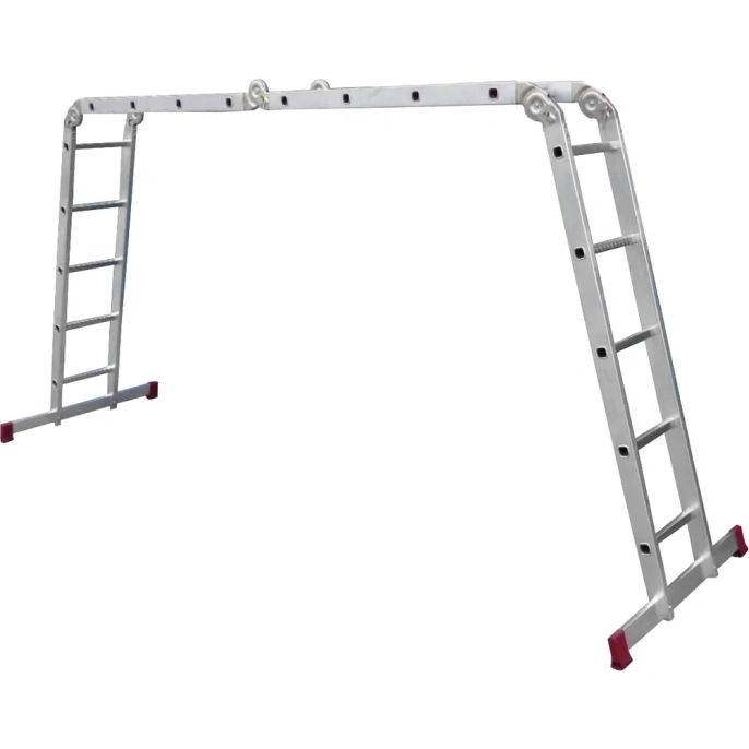 Шарнирная стремянка-трансформер универсальная Krause 5+4+4+5 085078