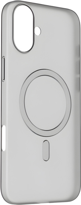 Чехол для смартфона Momax CaseForm Lite для iPhone 16 Plus Белый MTAP24LW совместимость с MagSafe, толщина: 0.6 мм, матовое покрытие корпуса, материал: TPU + PC