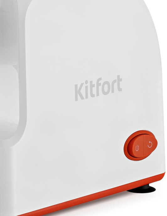 Мясорубка Kitfort КТ-2113-3 1000Вт белый/красный