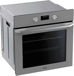 Духовой шкаф Электрический Haier HOQ-K5AAN3GG серый/серебристый (FY001ME09RU)